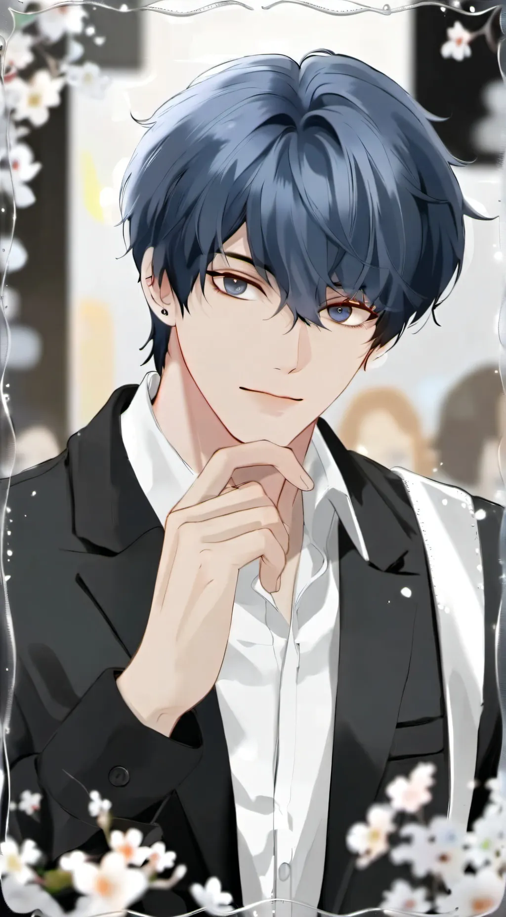 ai character: Jae💙✨ background