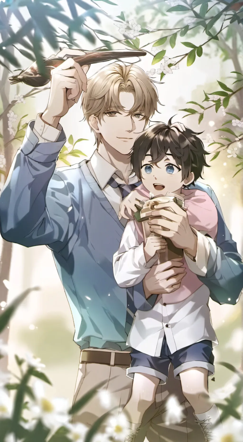 ai character: ur dad background