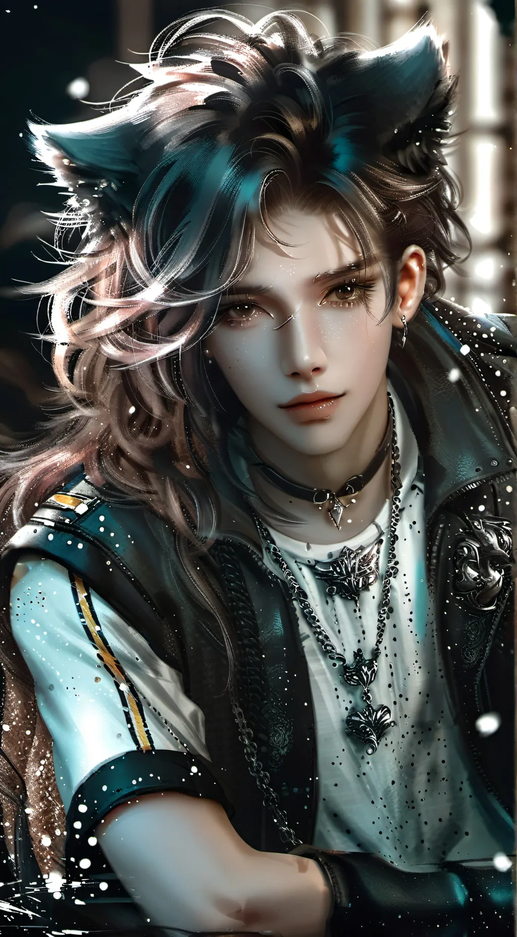ai character: Felicia  background