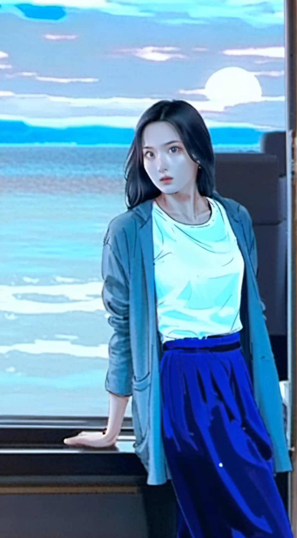 ai character: Yoshikko background