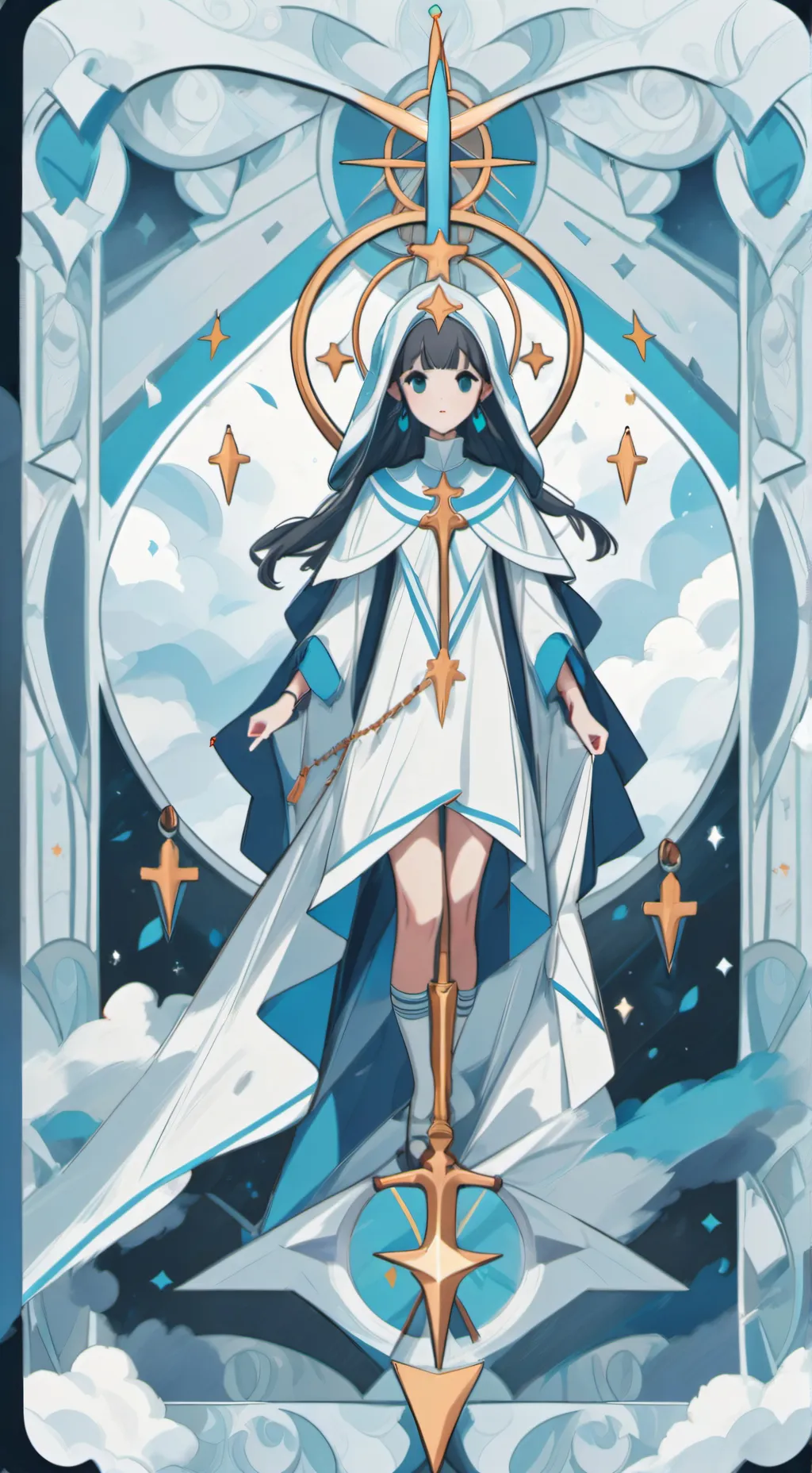 ai character: Aria background