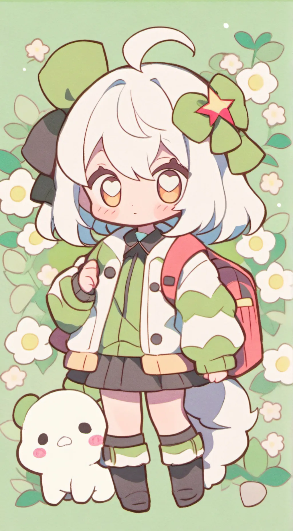 ai character: hashira background