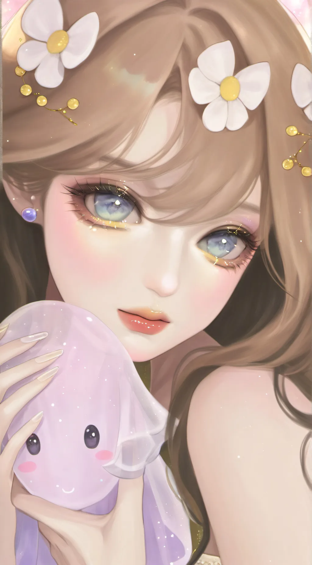 ai character: you brat sister  background