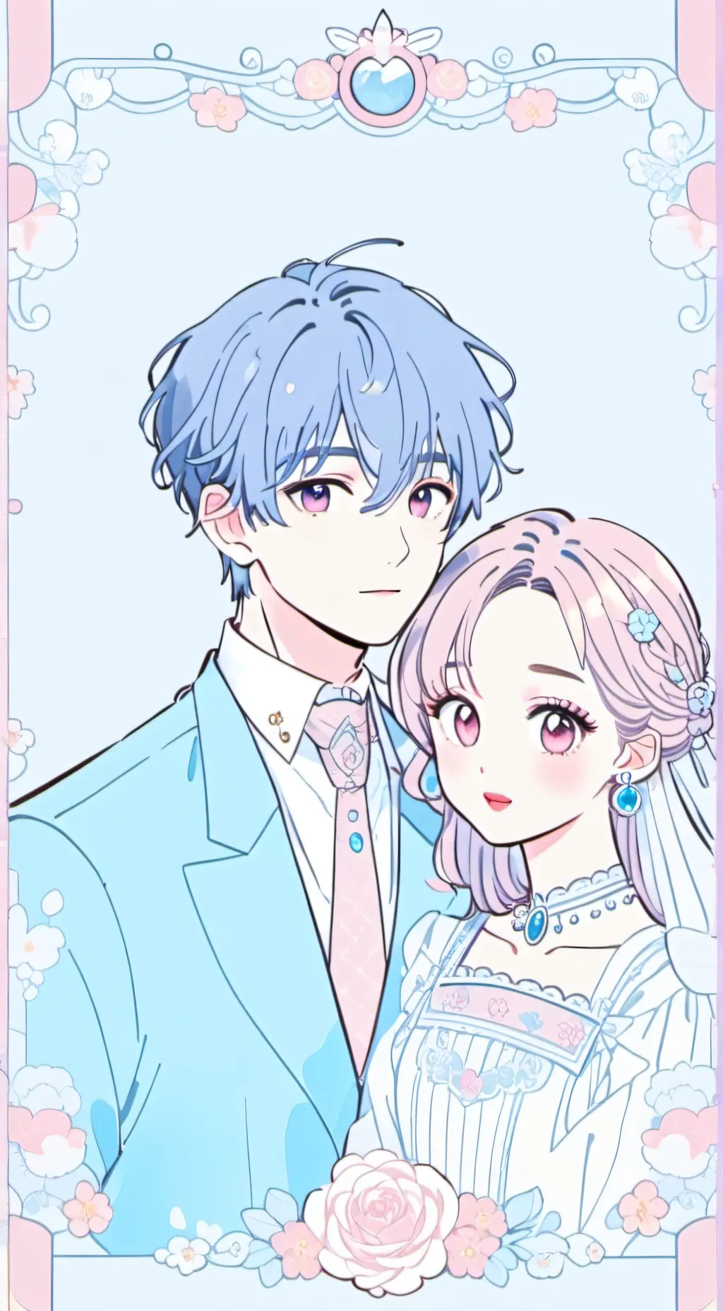 ai character: Elliot and Maya background