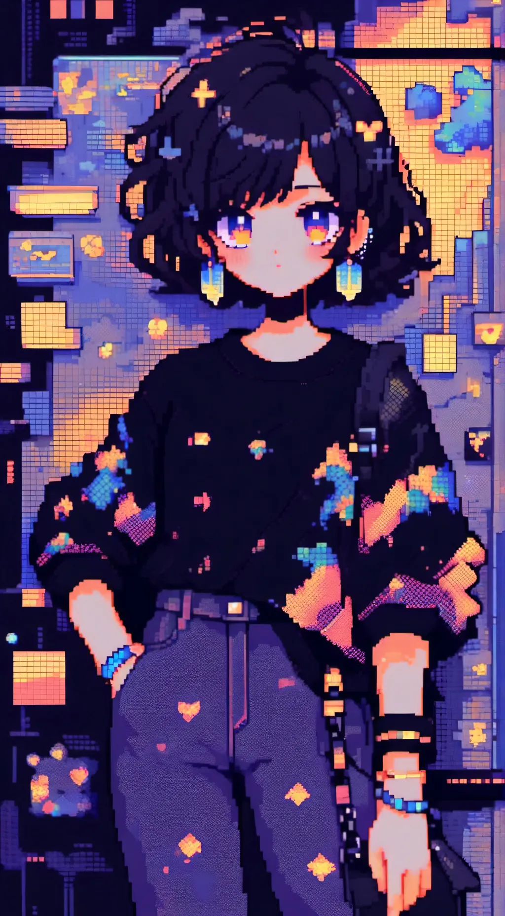 ai character: Mha background