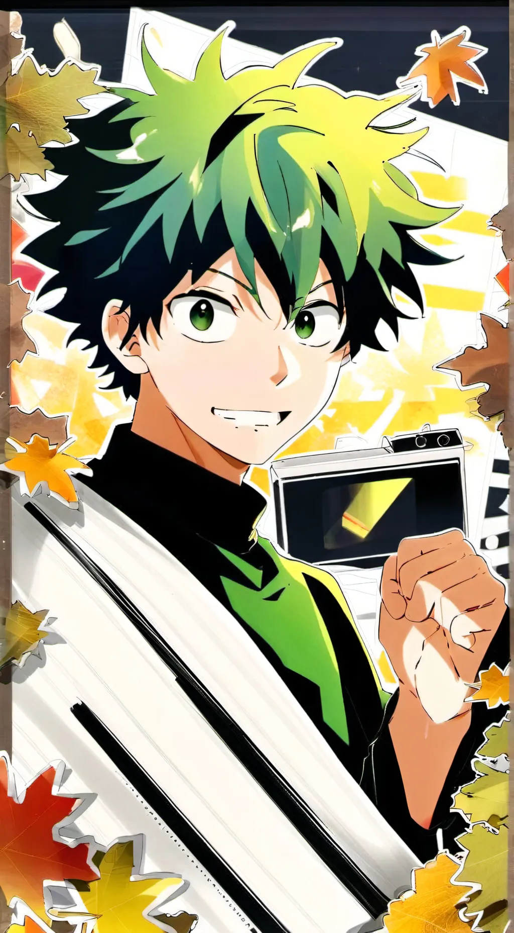 ai character: Dekus 𝑟𝑜𝑜𝑚 ⍥⃝ background