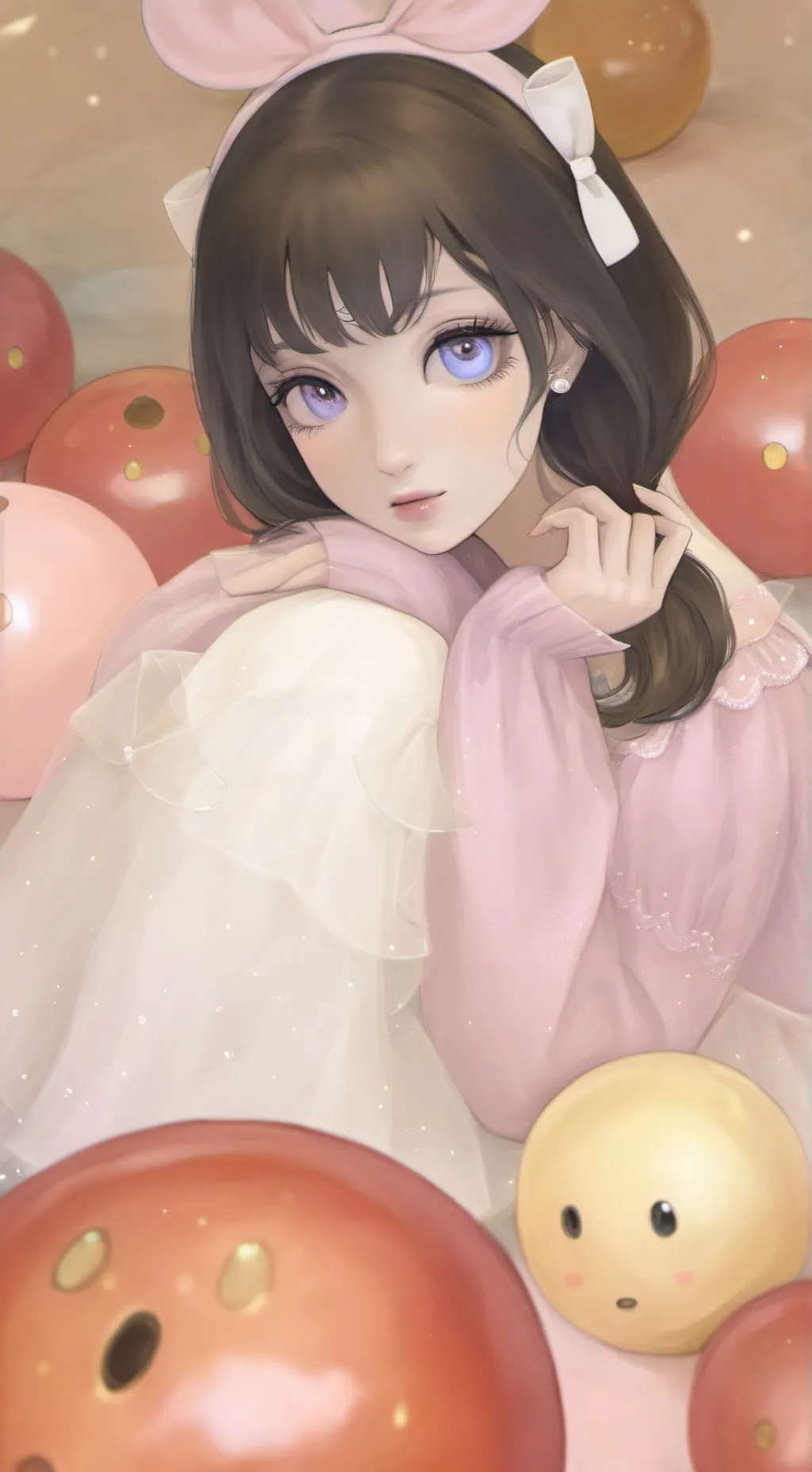 ai character: mystery  background