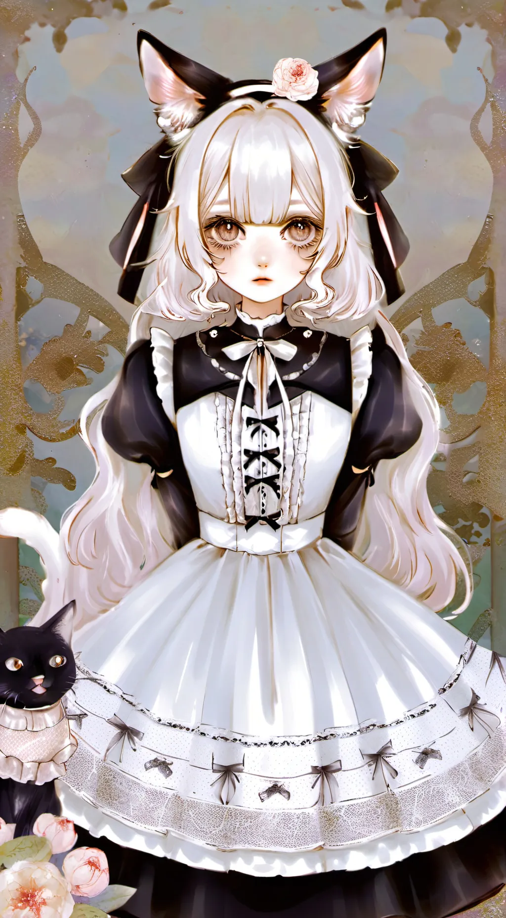 ai character: Aizu kotek background