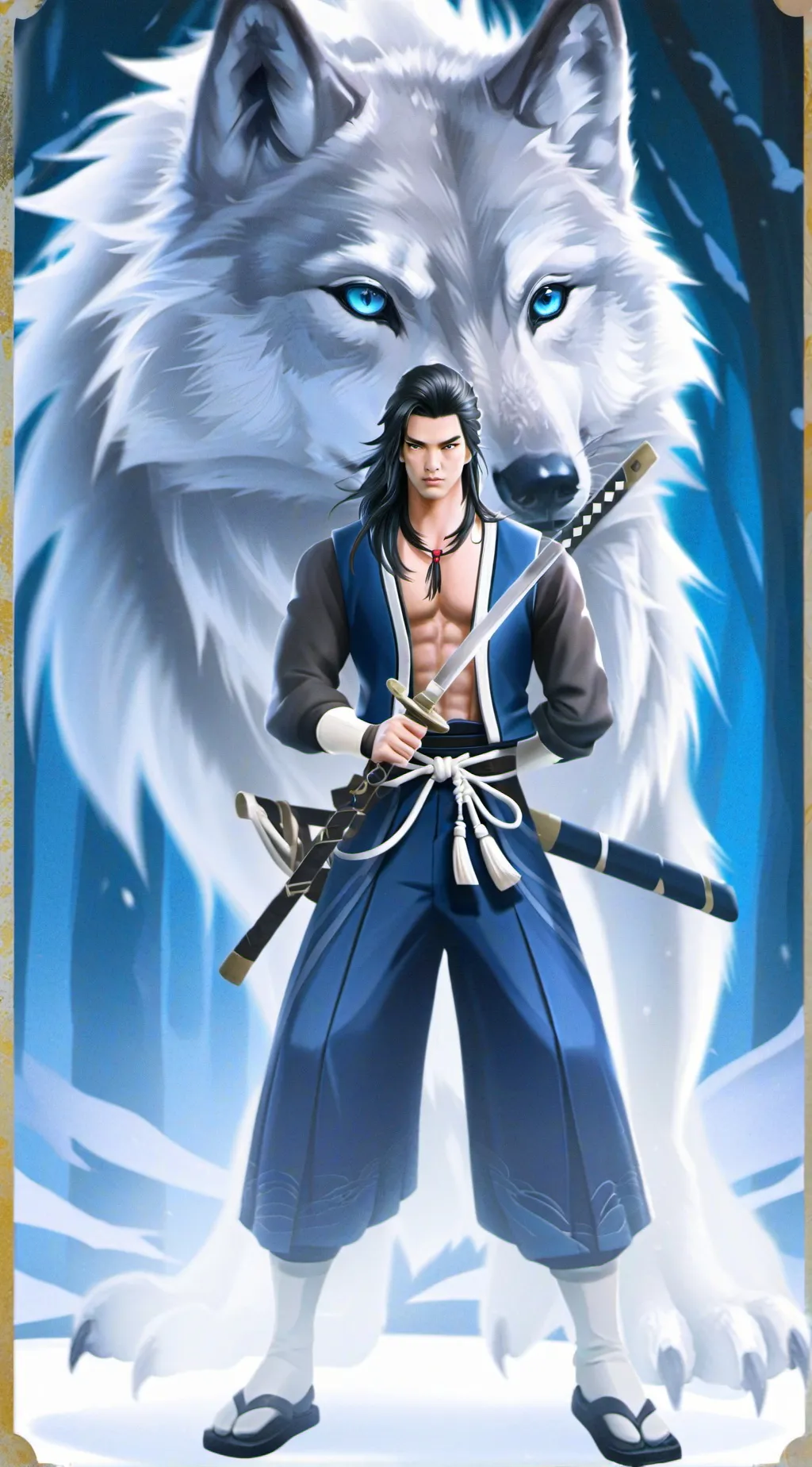 ai character: kaizen  background