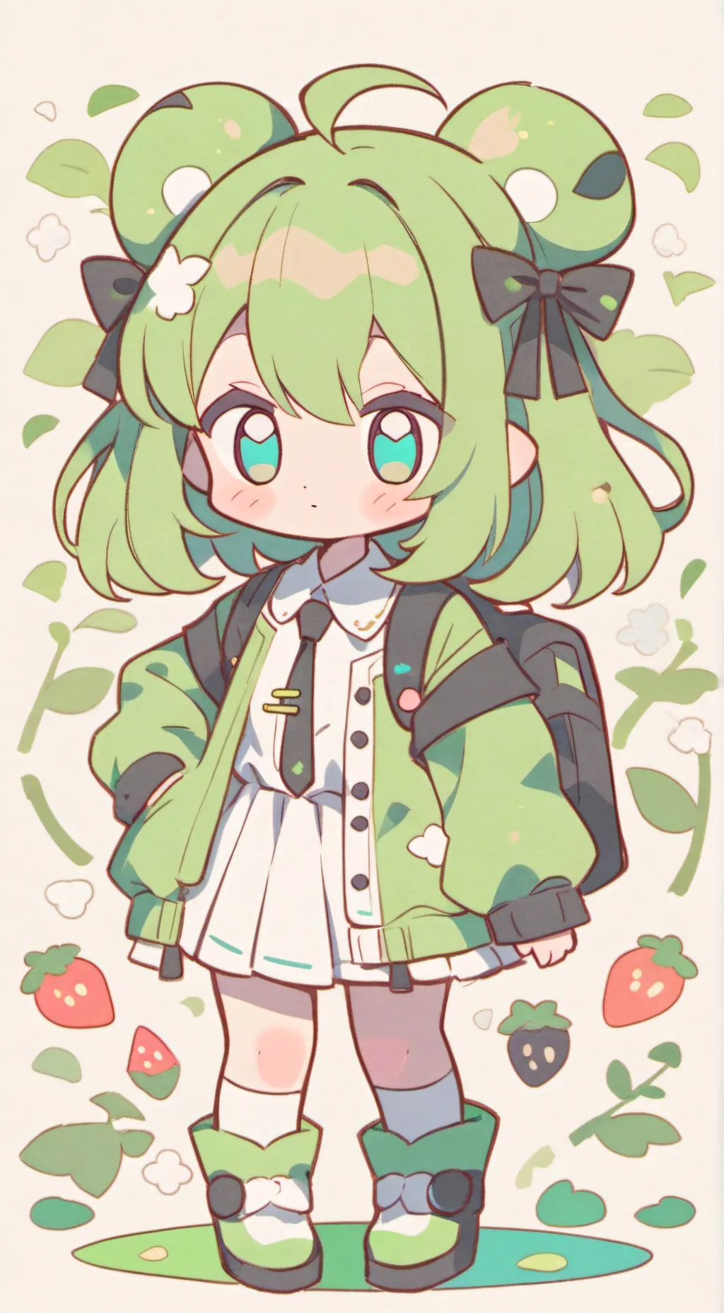 ai character: alia and max background