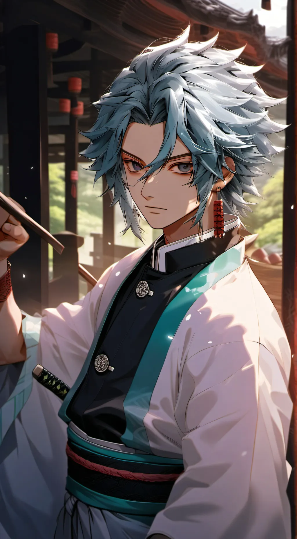 ai character: Muichiro loves?!  background