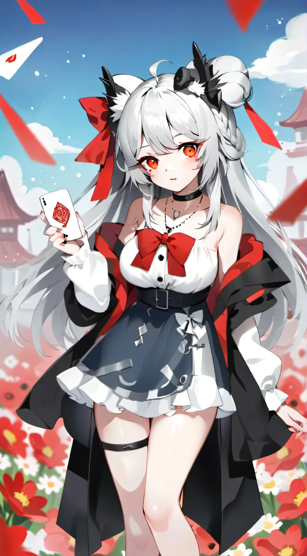 ai character: lily background