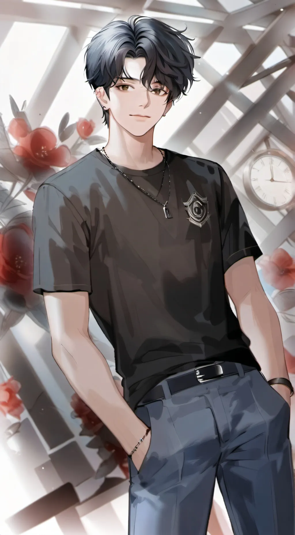 ai character: Luke background