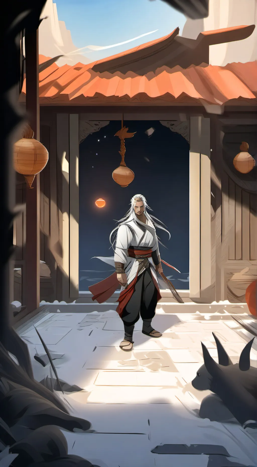 ai character: Lynx background