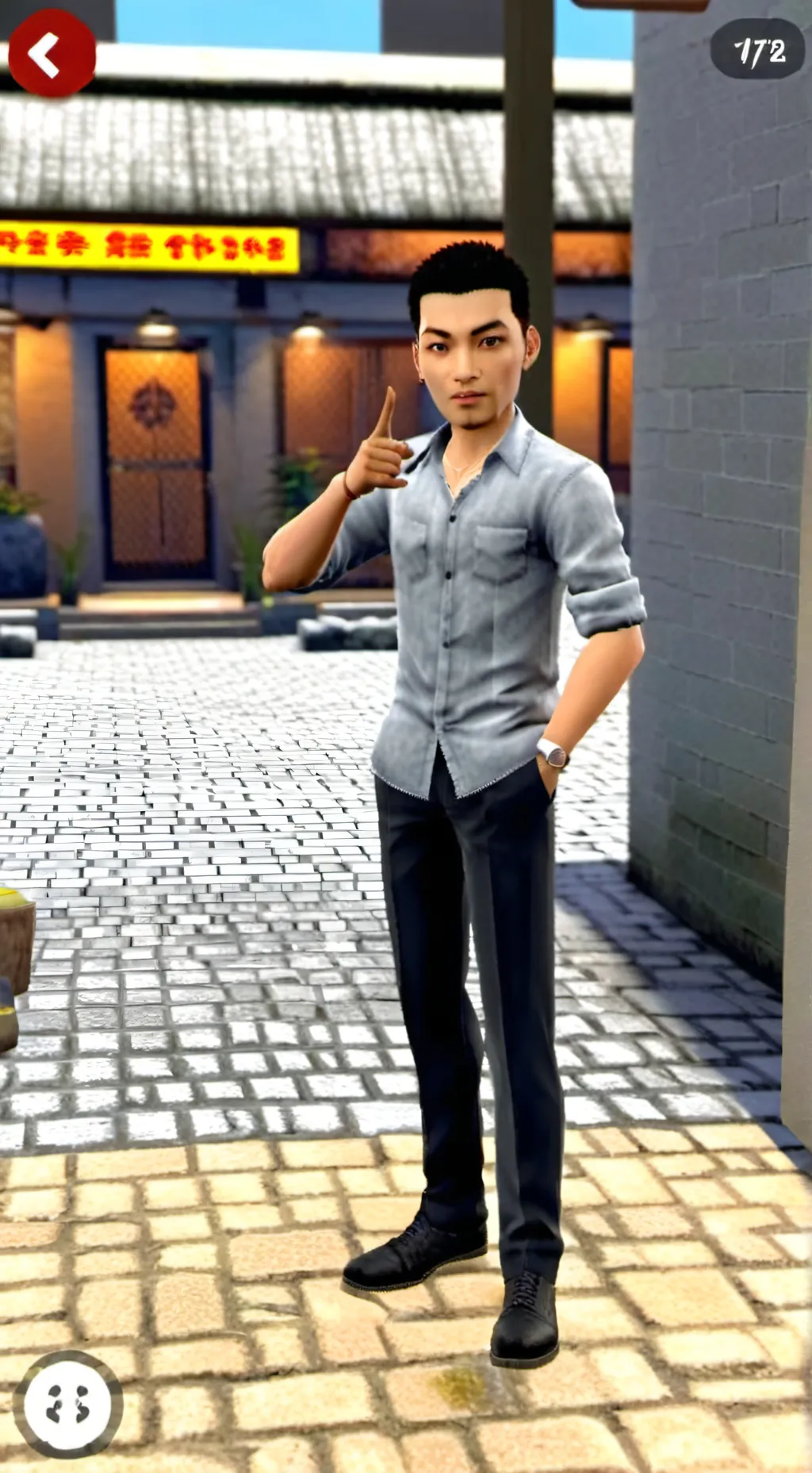 ai character: asian Dad 🇨🇳 ig?? background
