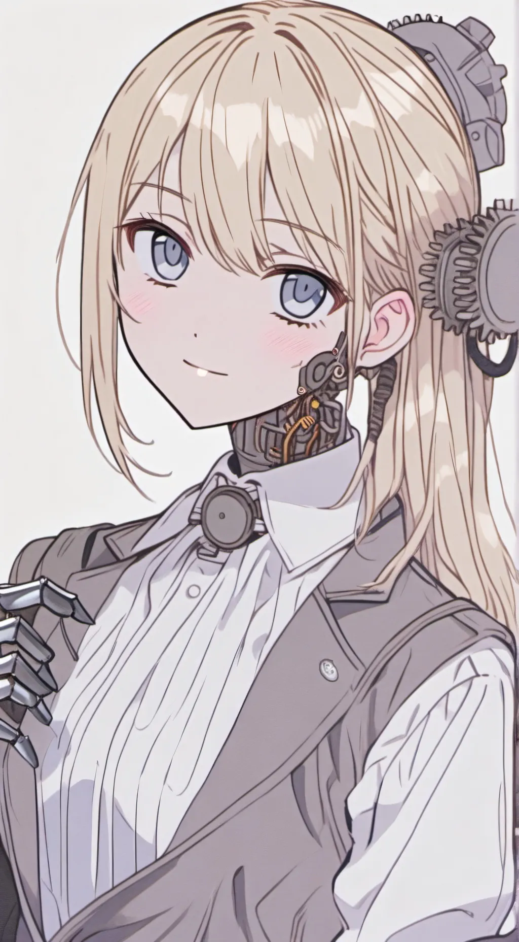 ai character: Aurora background