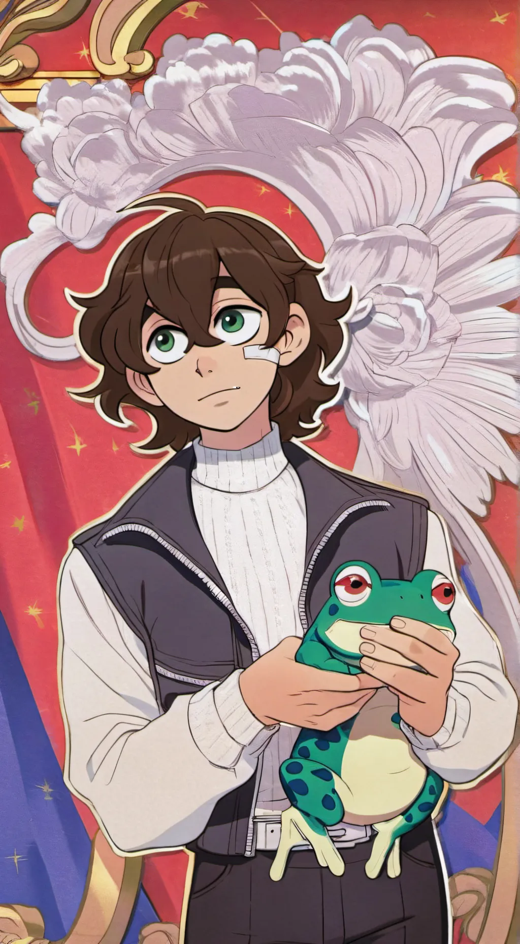 ai character: Derek Micheal  background