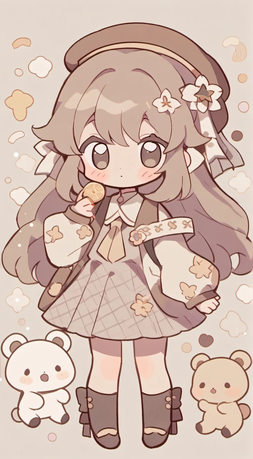 ai character: lilly background