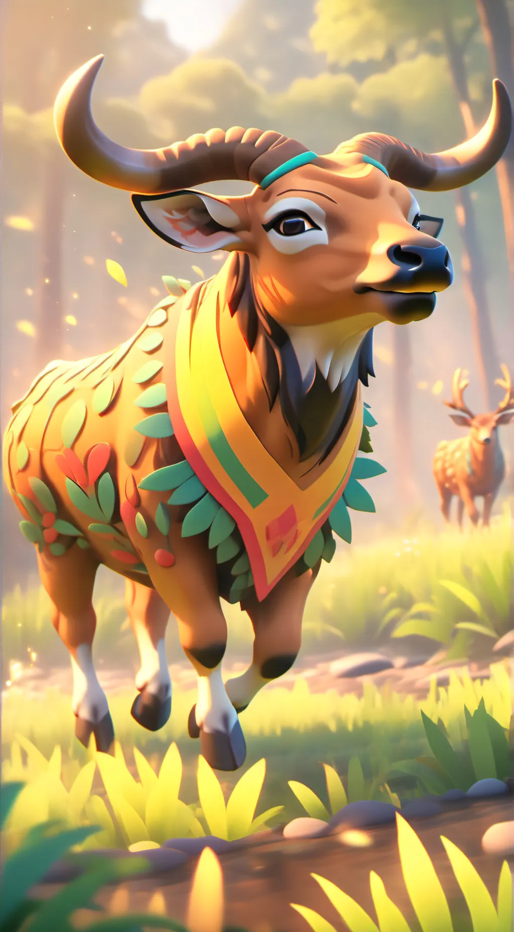 ai character: toro background