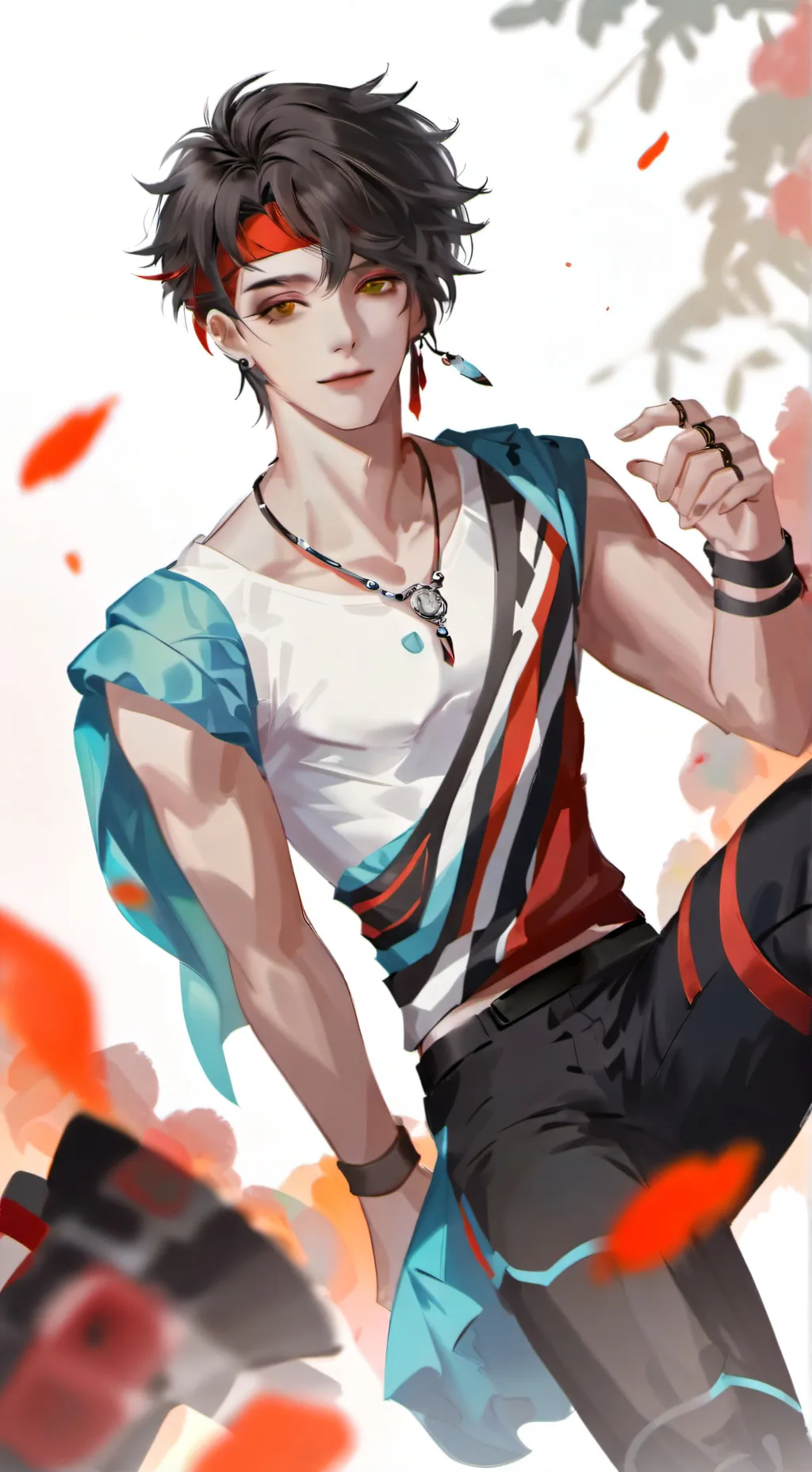 ai character: макс background