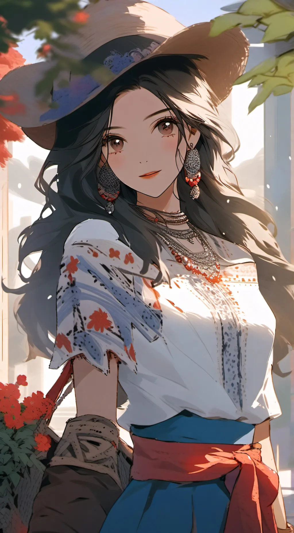 ai character: maria  background