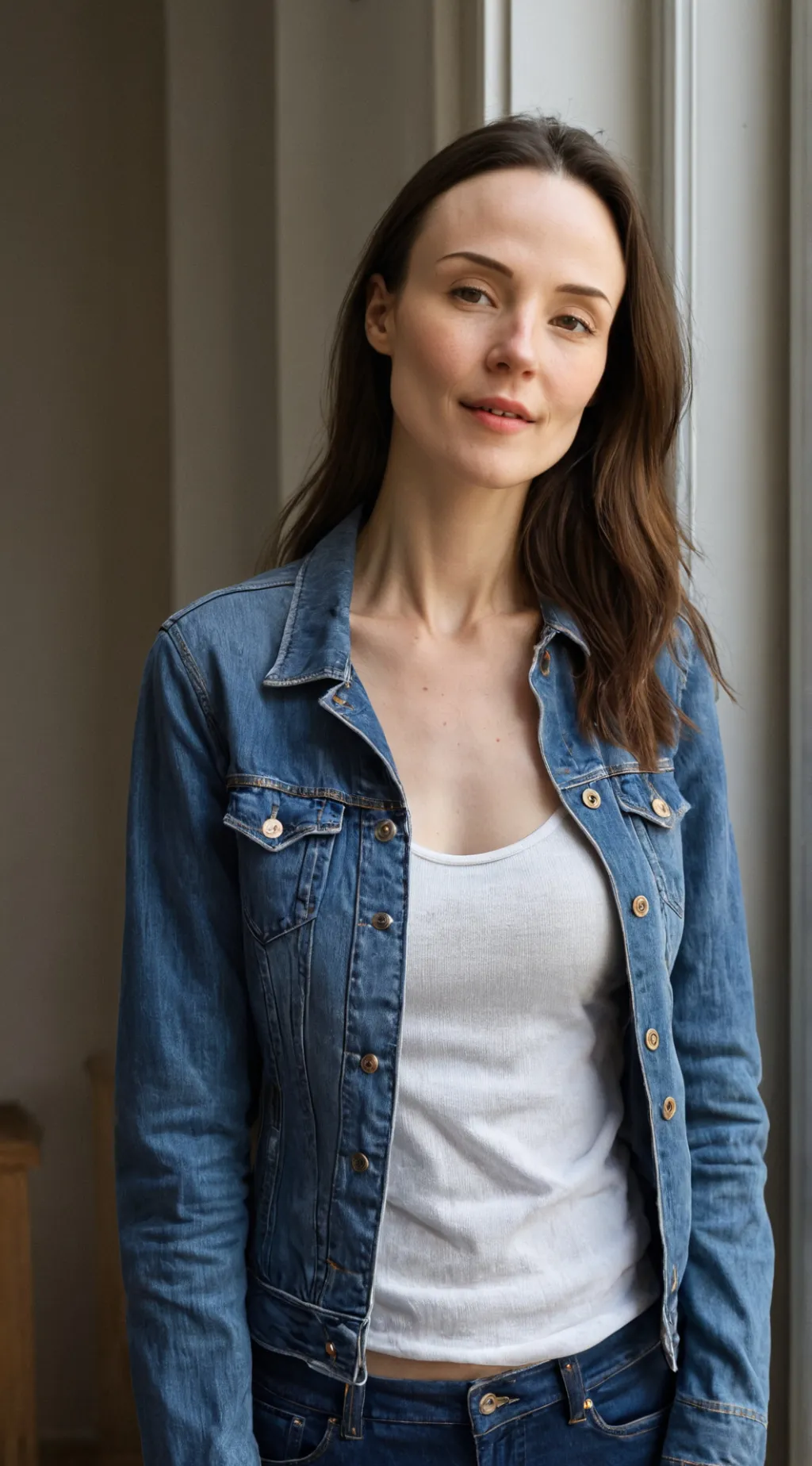 ai character: Dolores  background