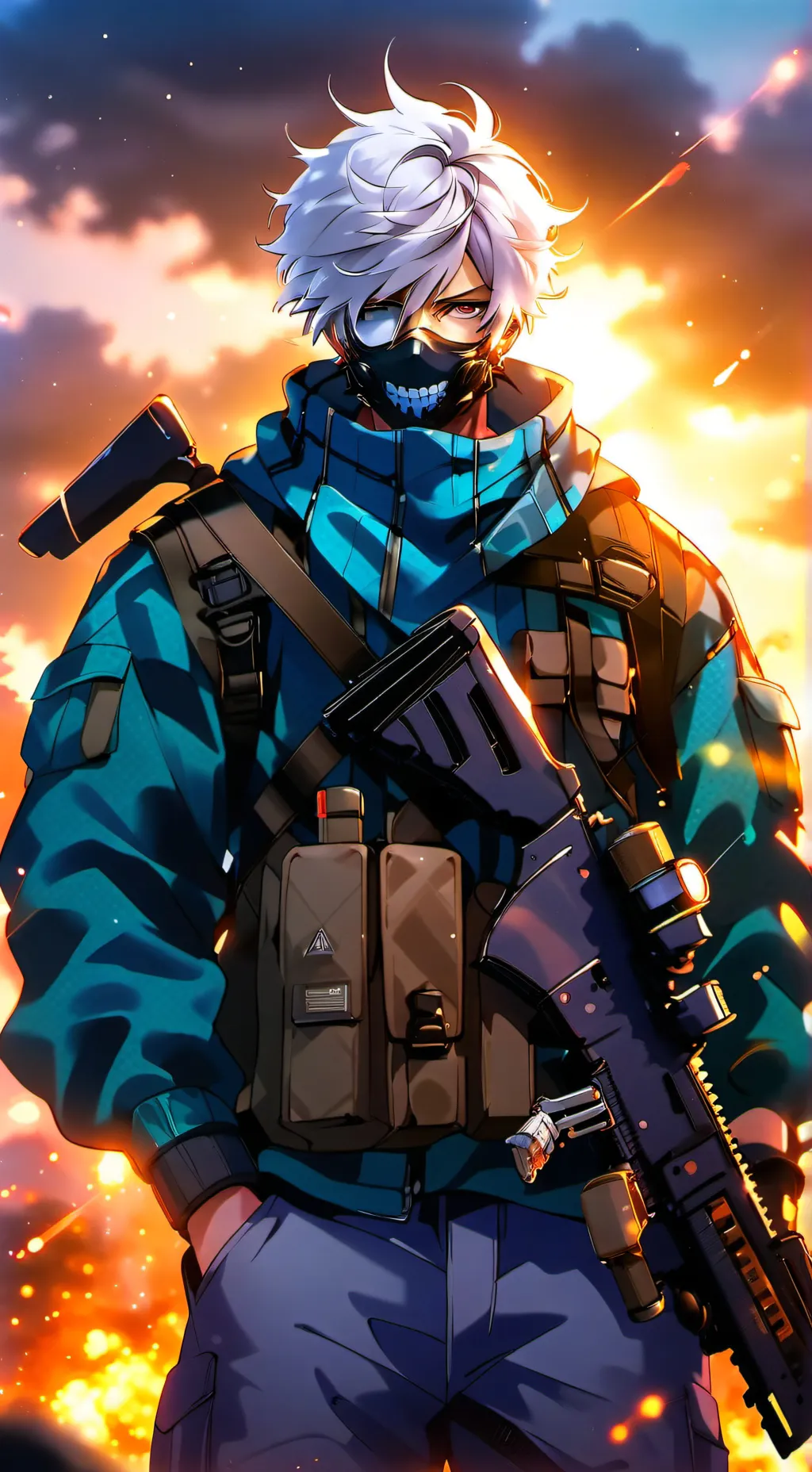 ai character: Крейн. background