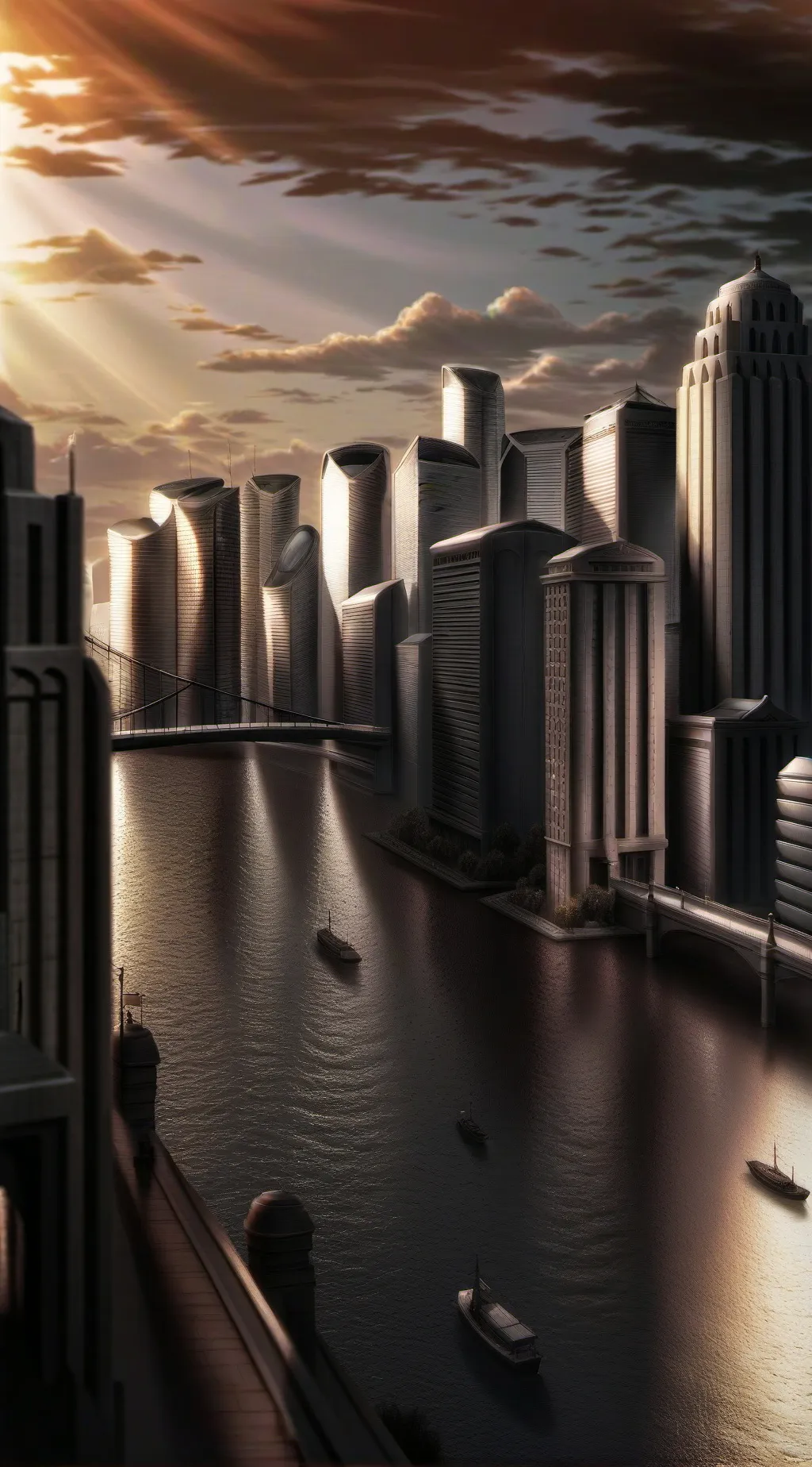 ai character: Beast world  background
