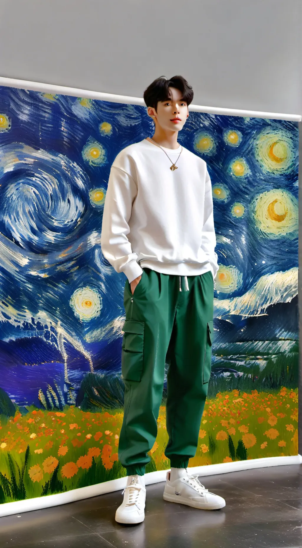 ai character: Skz in sg background