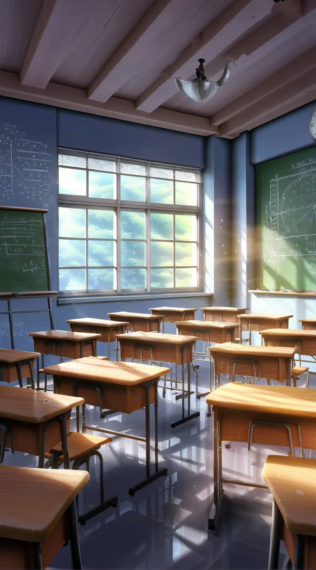 ai character: Dand'y classroom! background