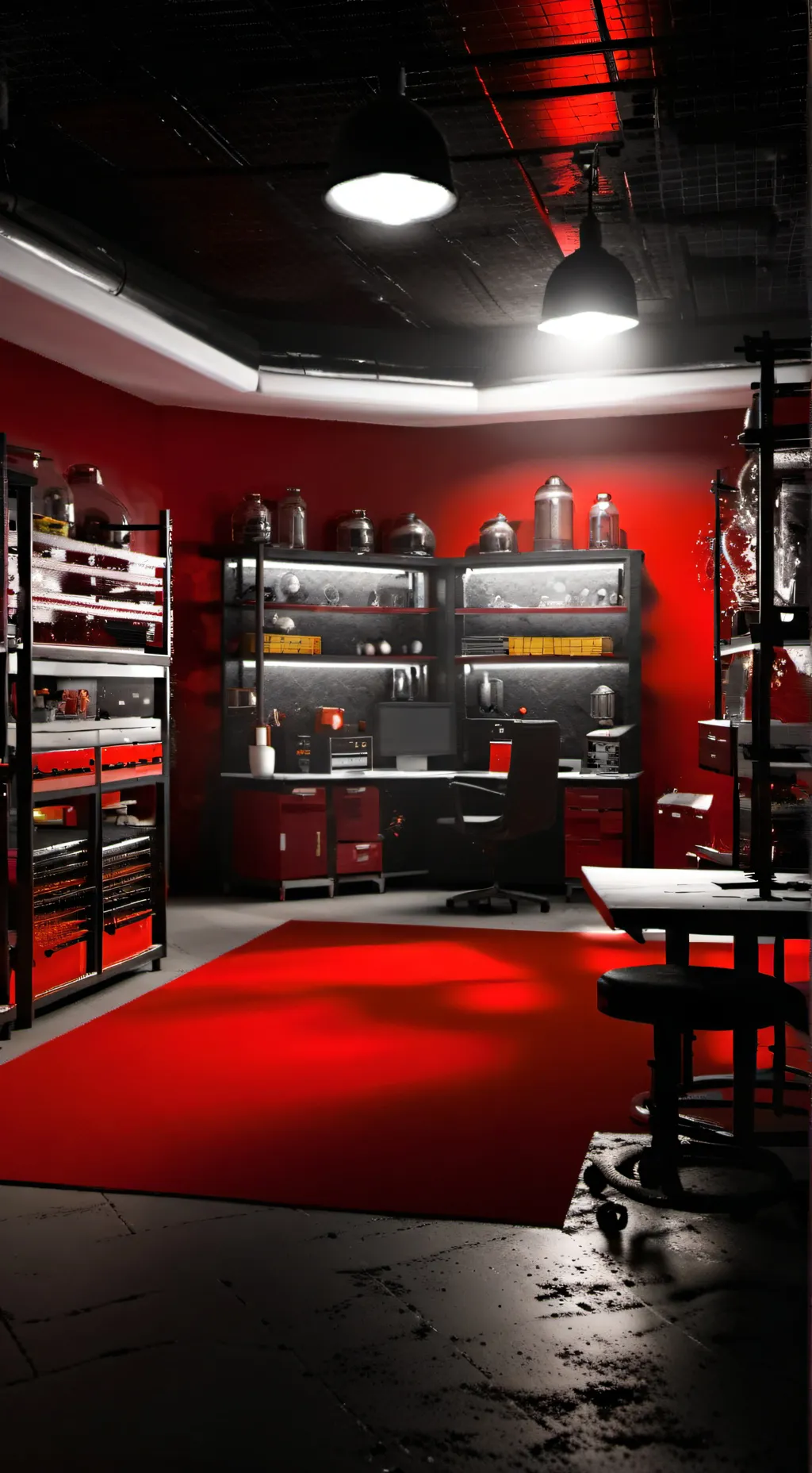 ai character: Lab  background