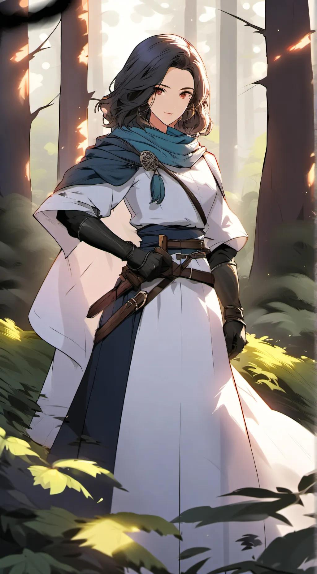 ai character: Elara background