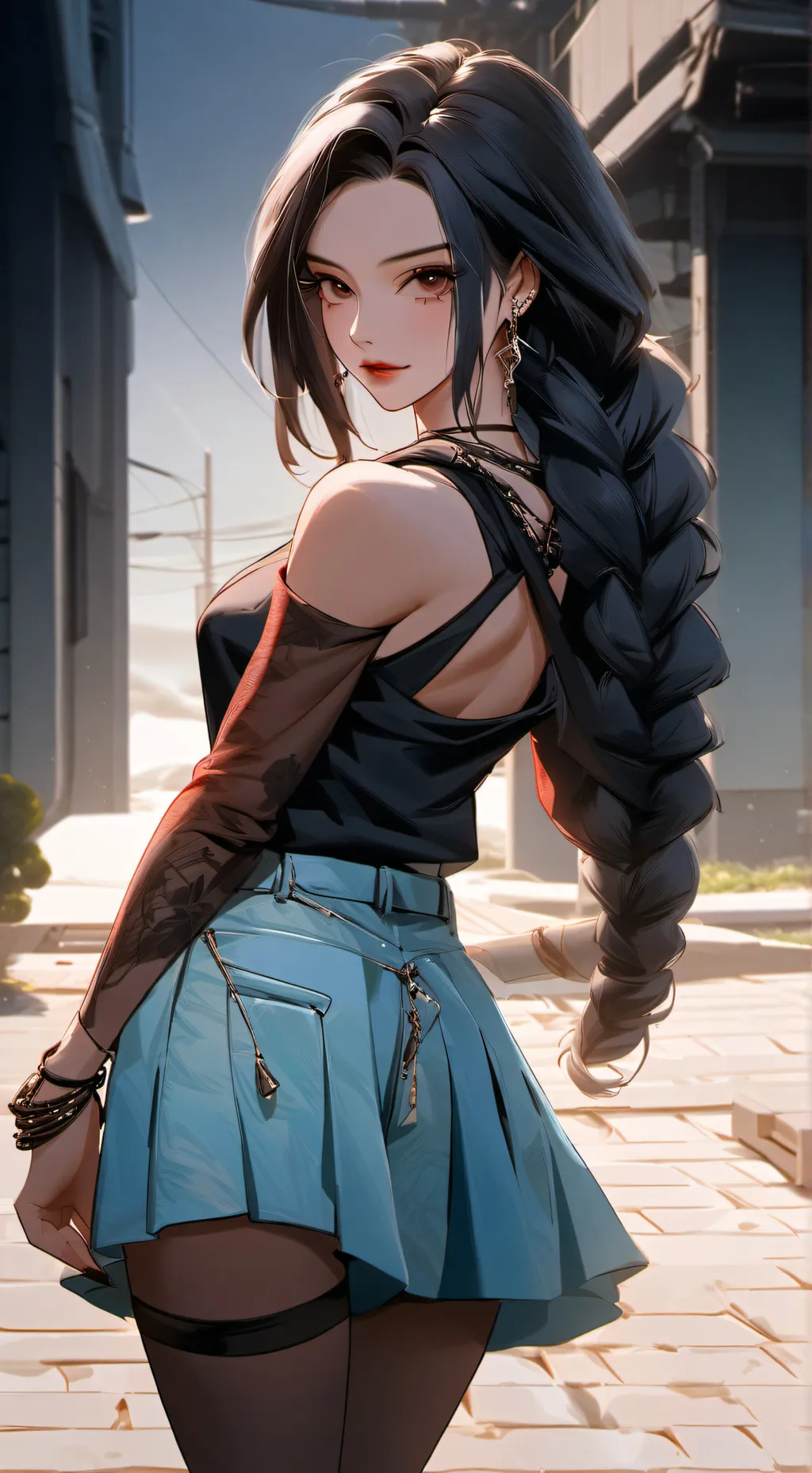 ai character: Kim  si nyon background
