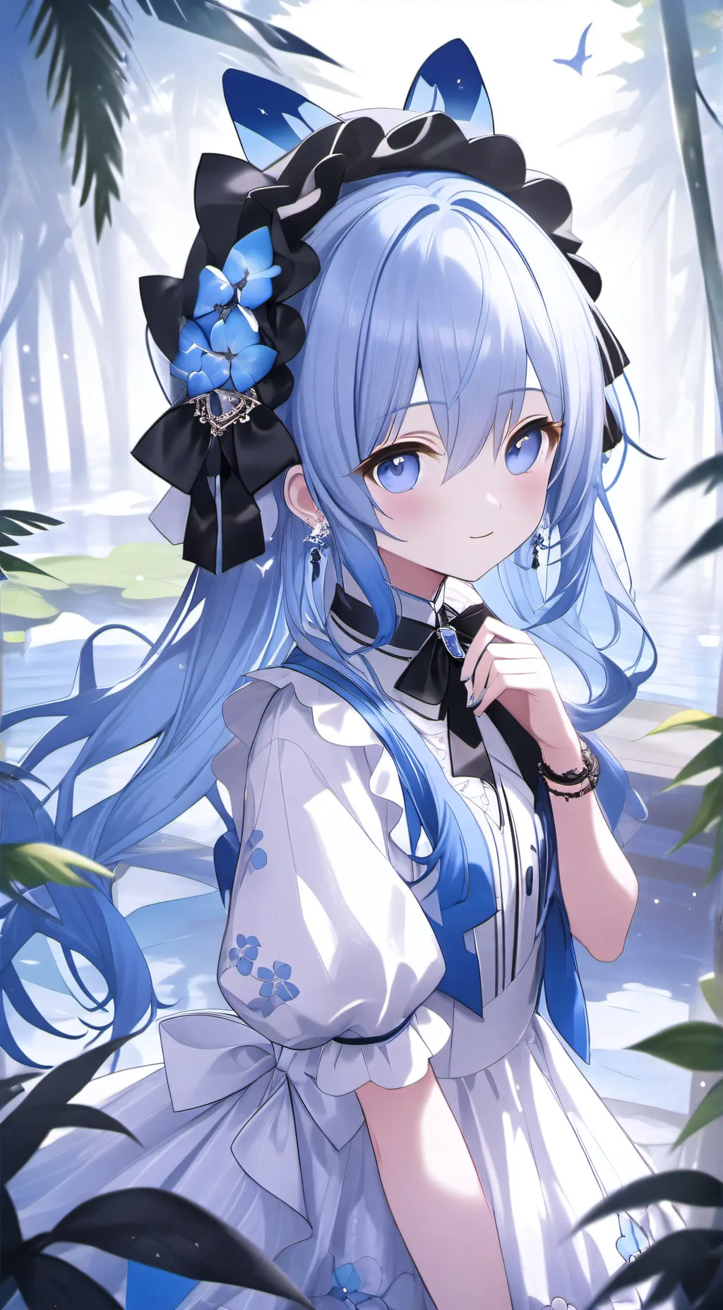 ai character: komi yushii background