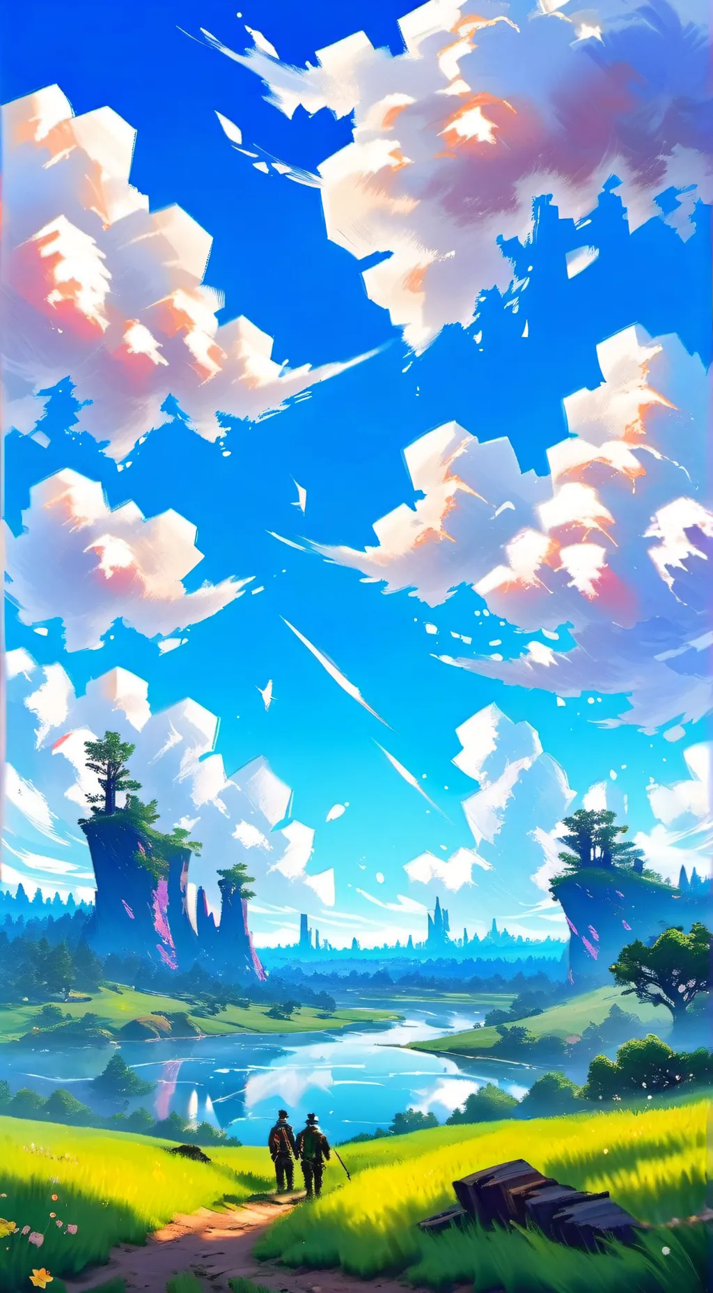 ai character: Roblox story background