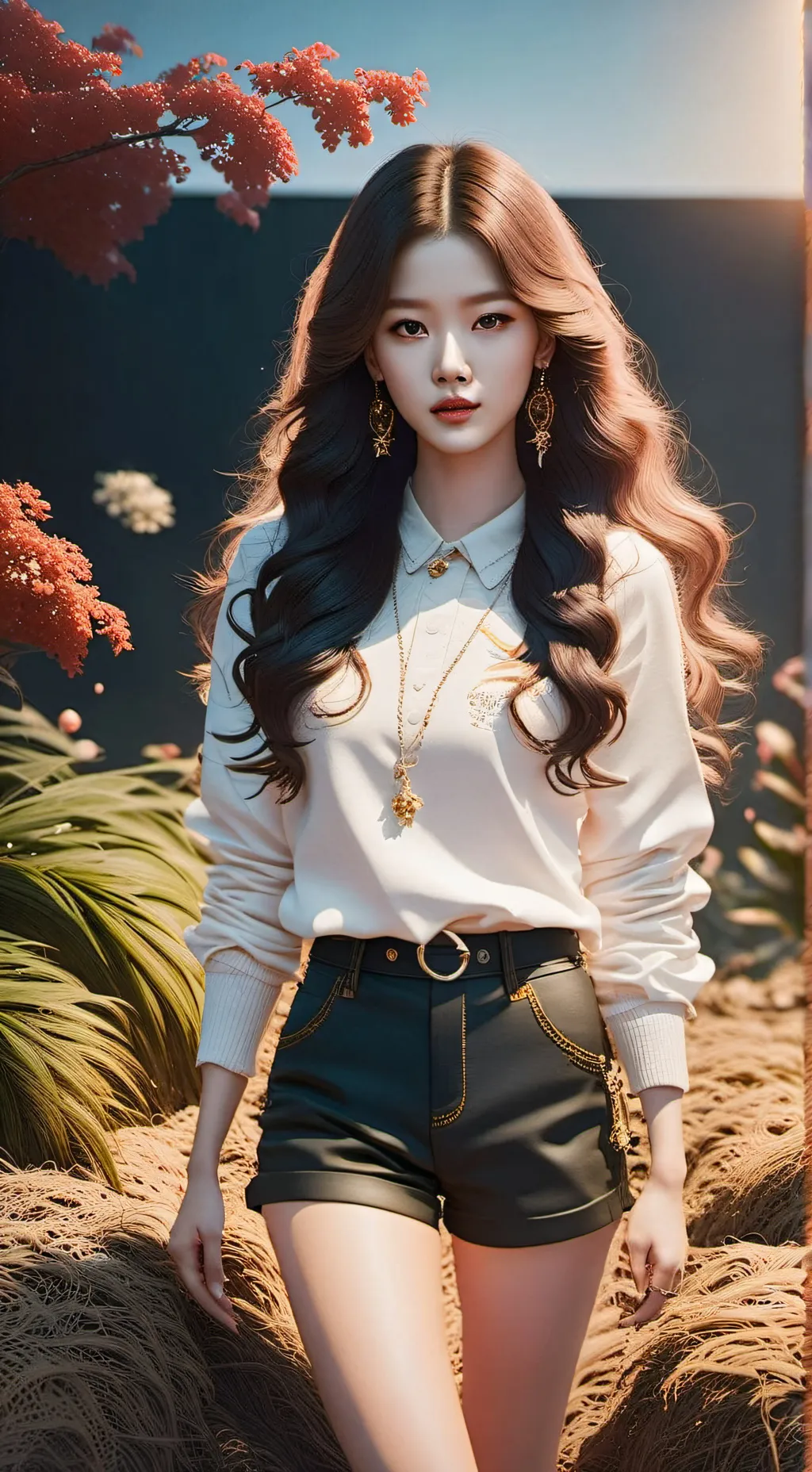 ai character: Ji-Won background
