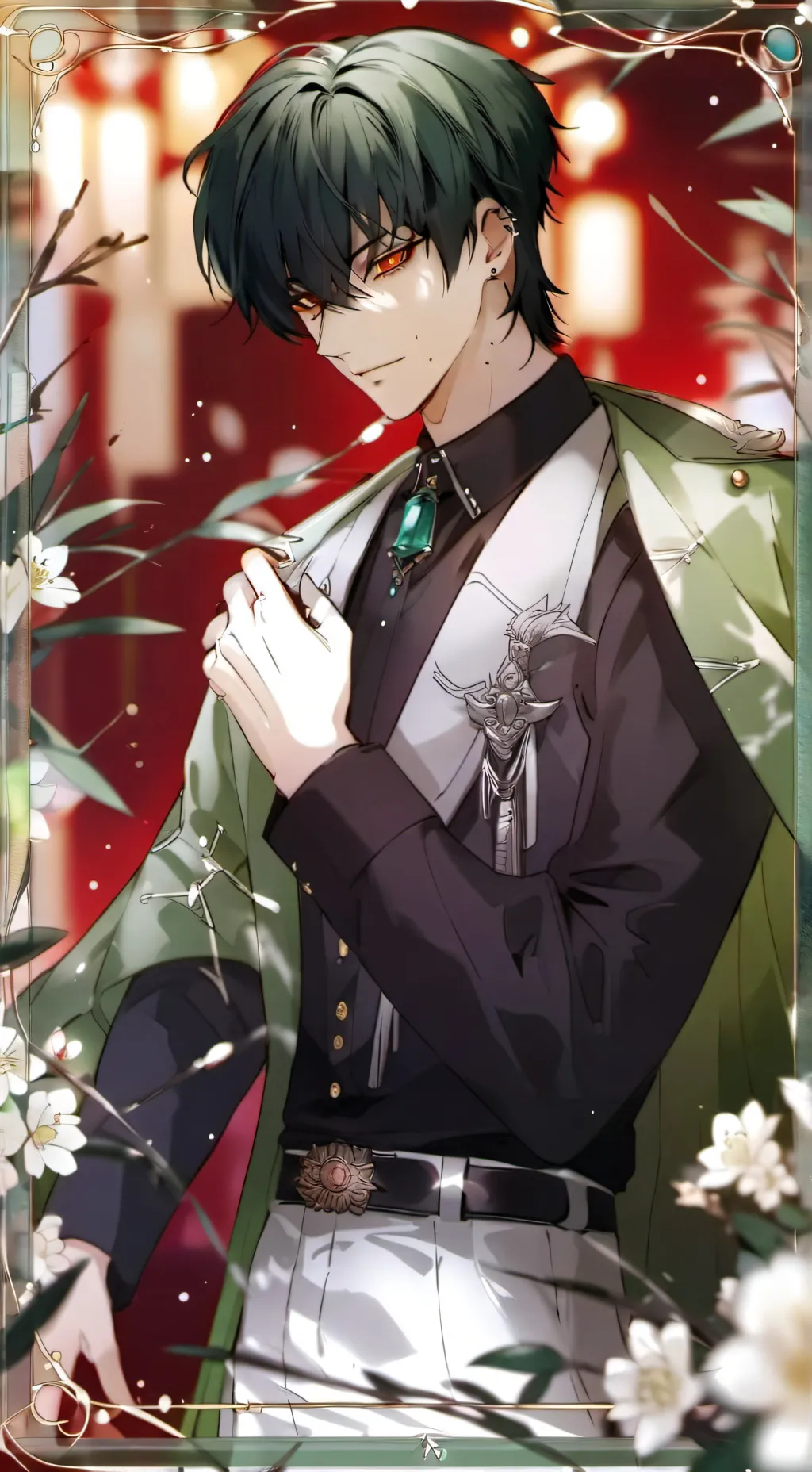 ai character: Max background