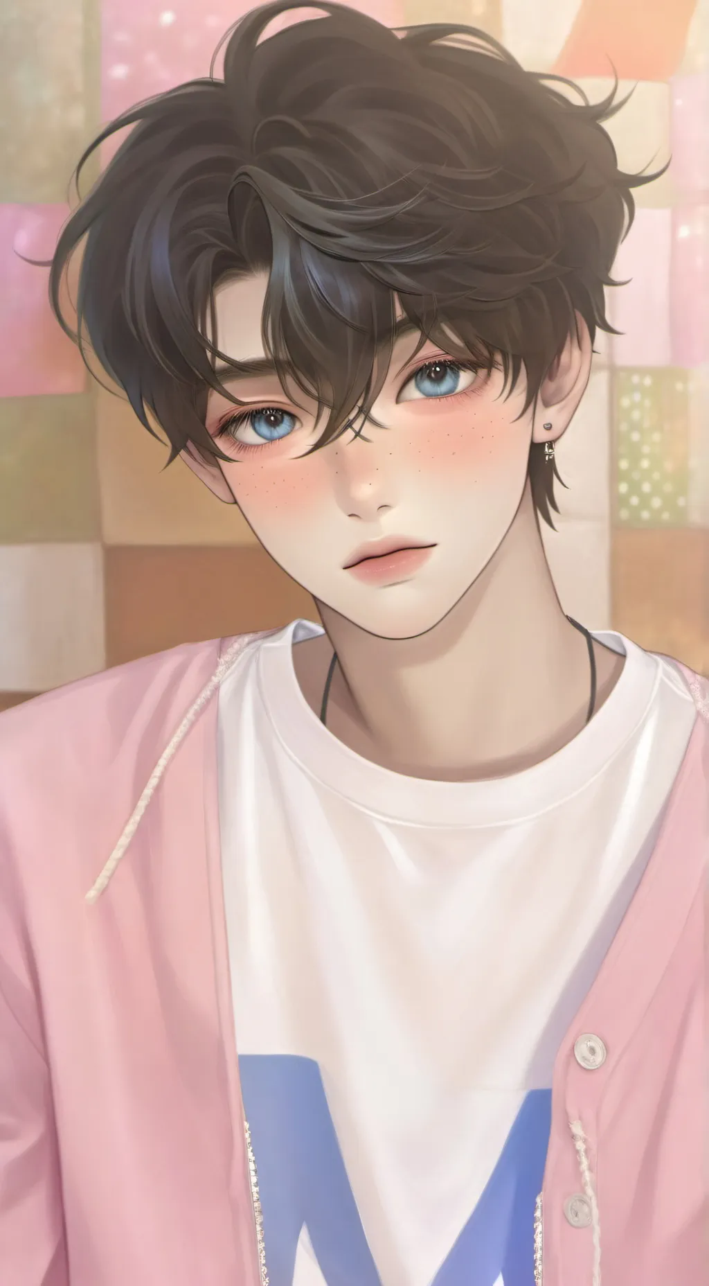 ai character: Luke  background