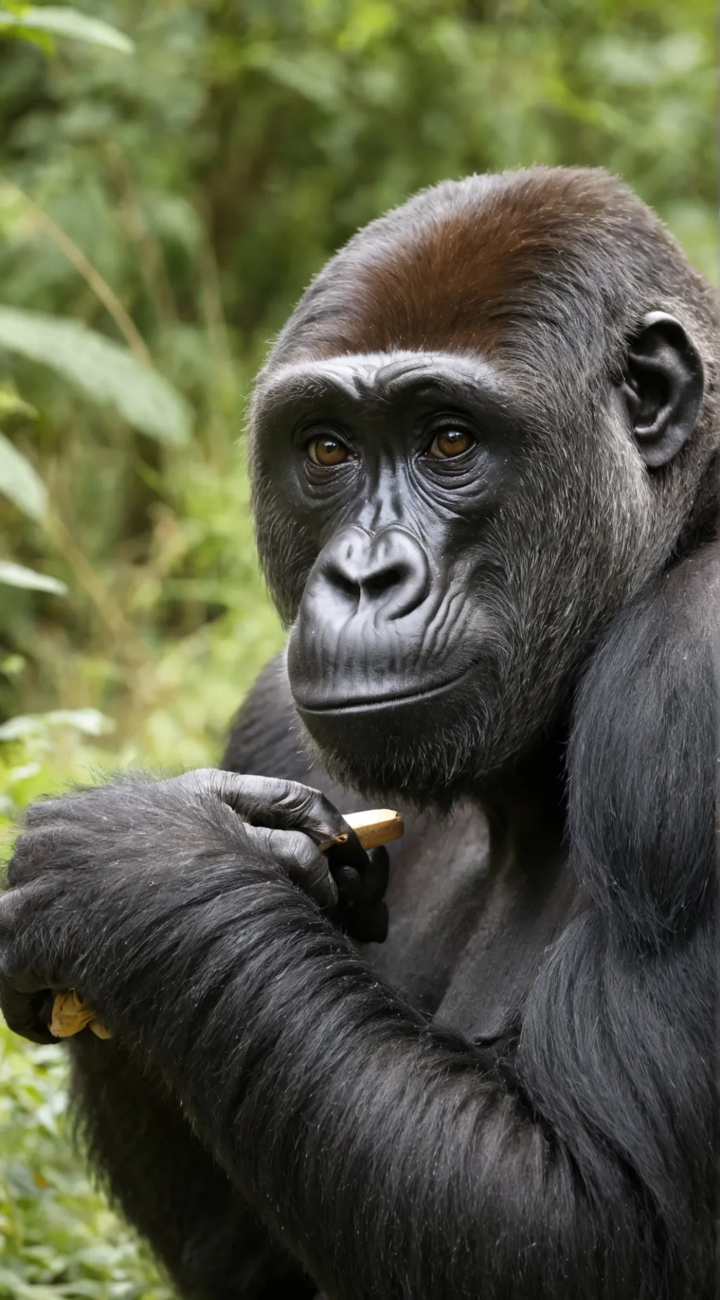 ai character: zoo background