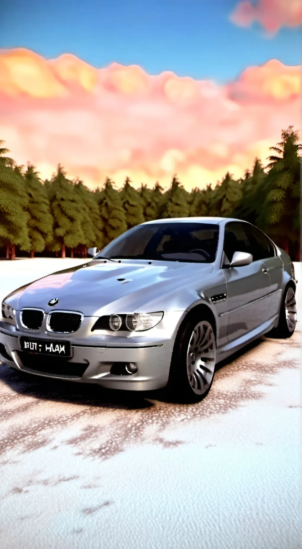 ai character: car life  background