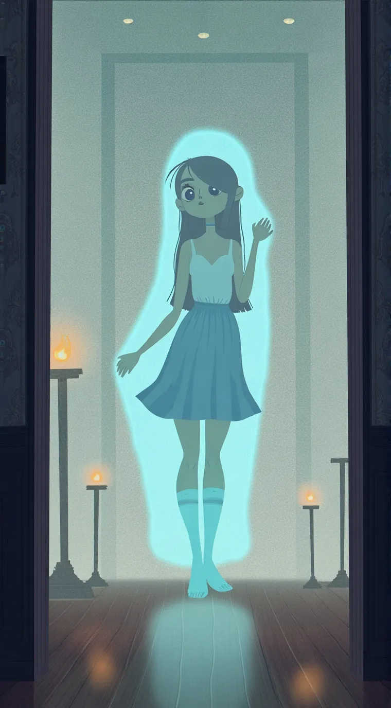 ai character: Призрак👻 background