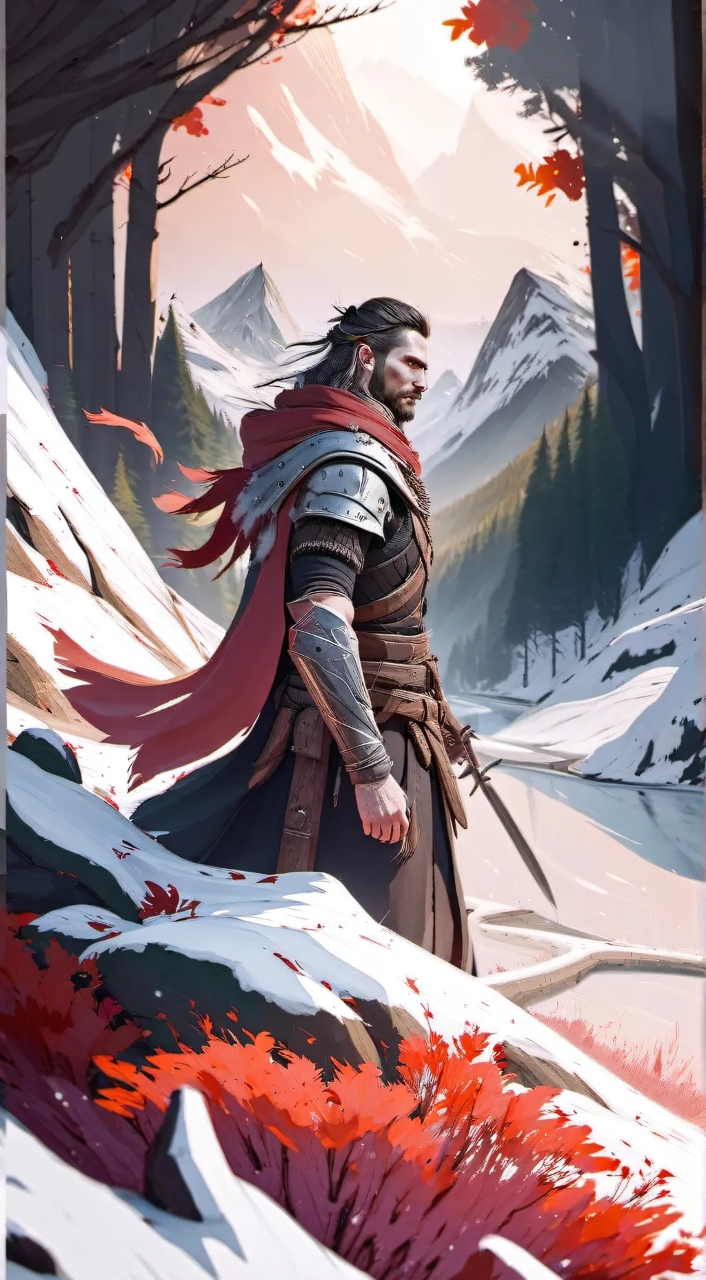 ai character: SKYRIM  background