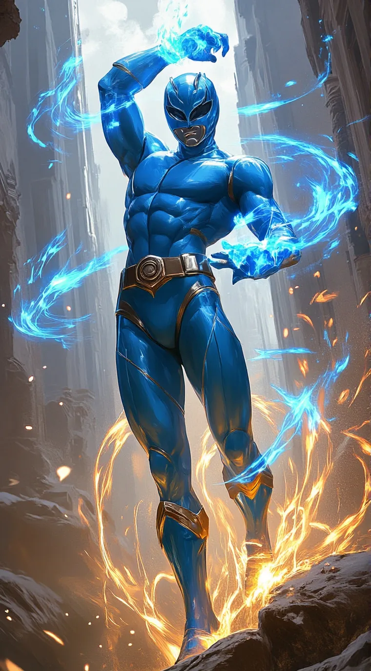 Talkie AI - Chat with Cyan Ranger 