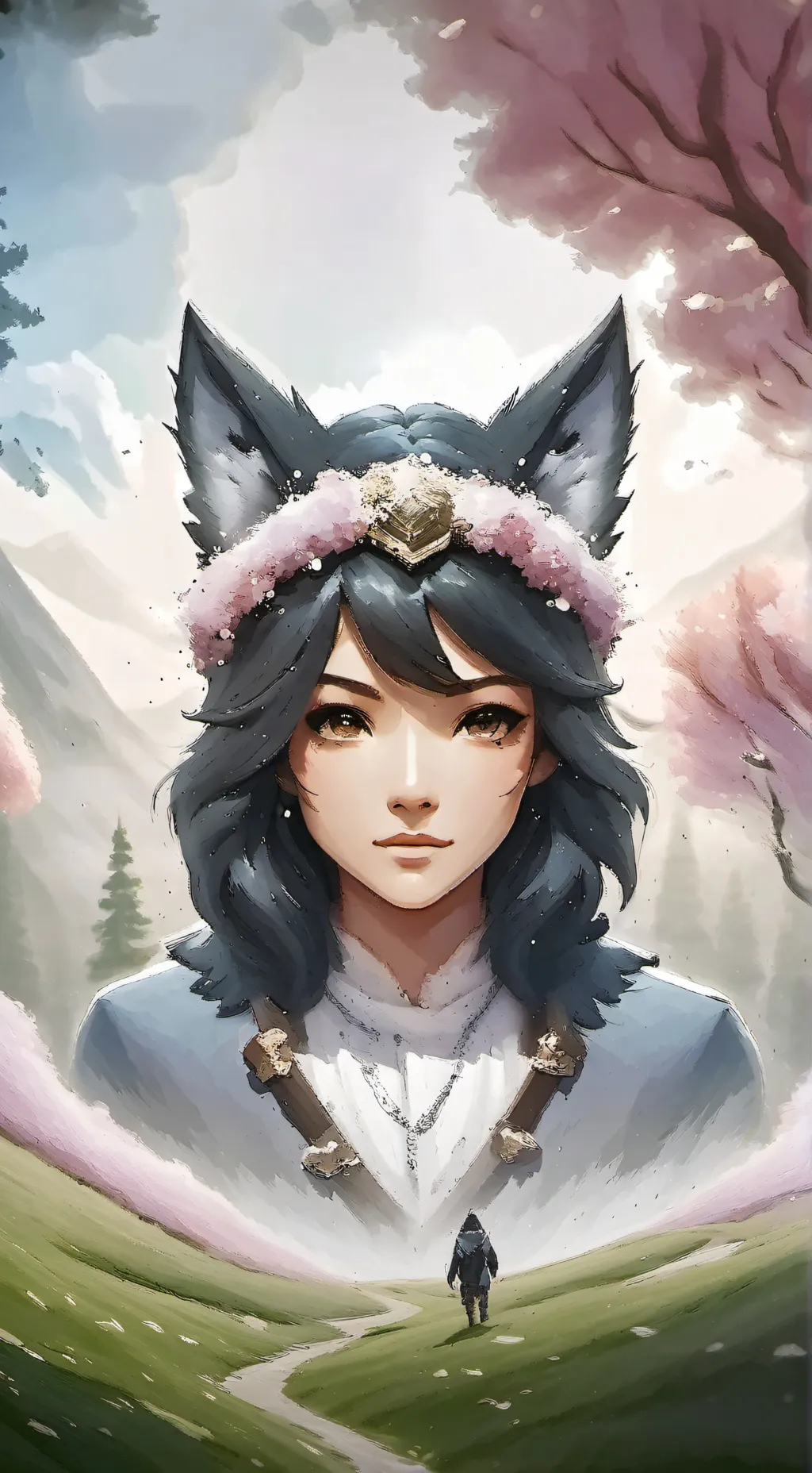 ai character: aphmau and crew background