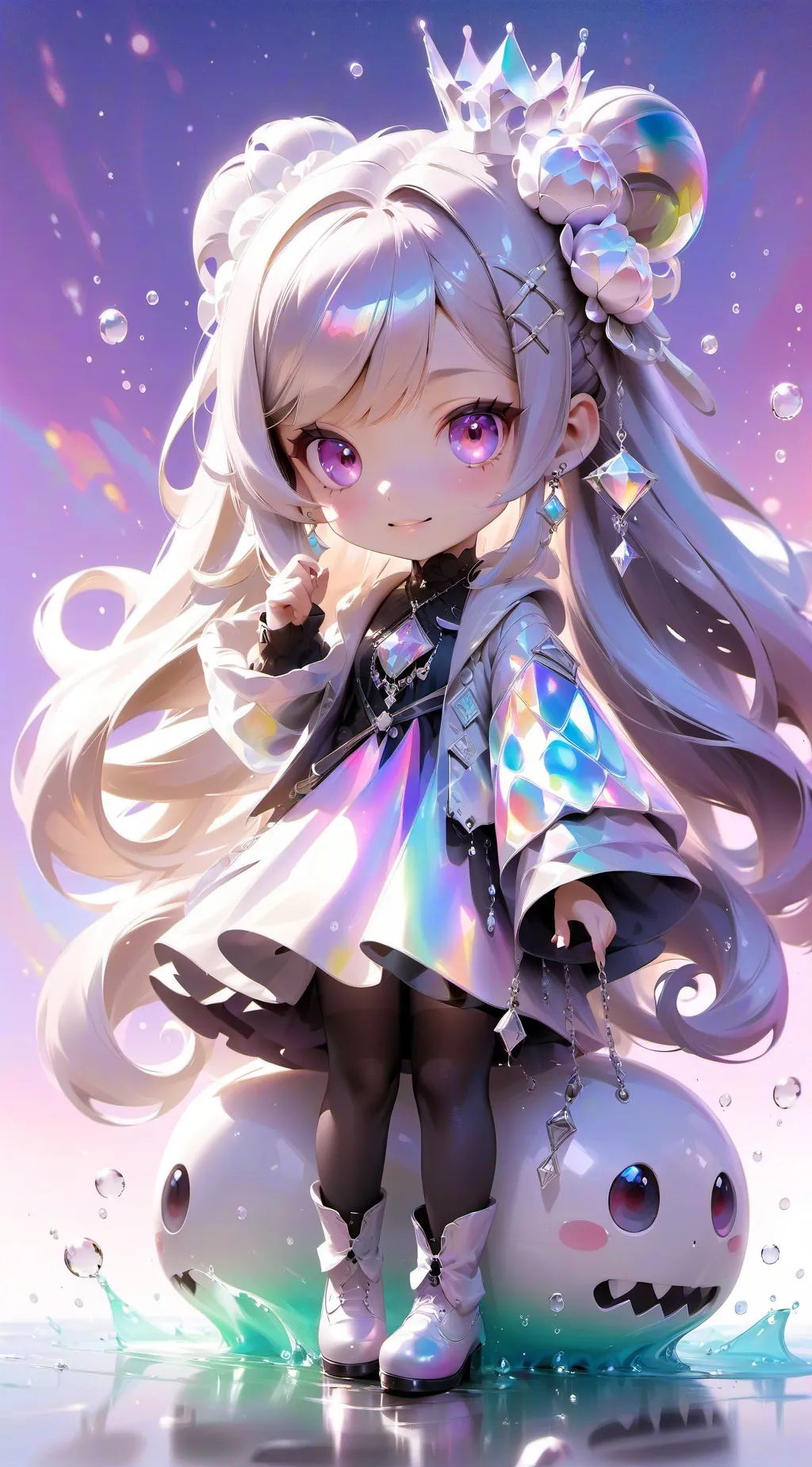 ai character:  ￼Sprunki is mad background