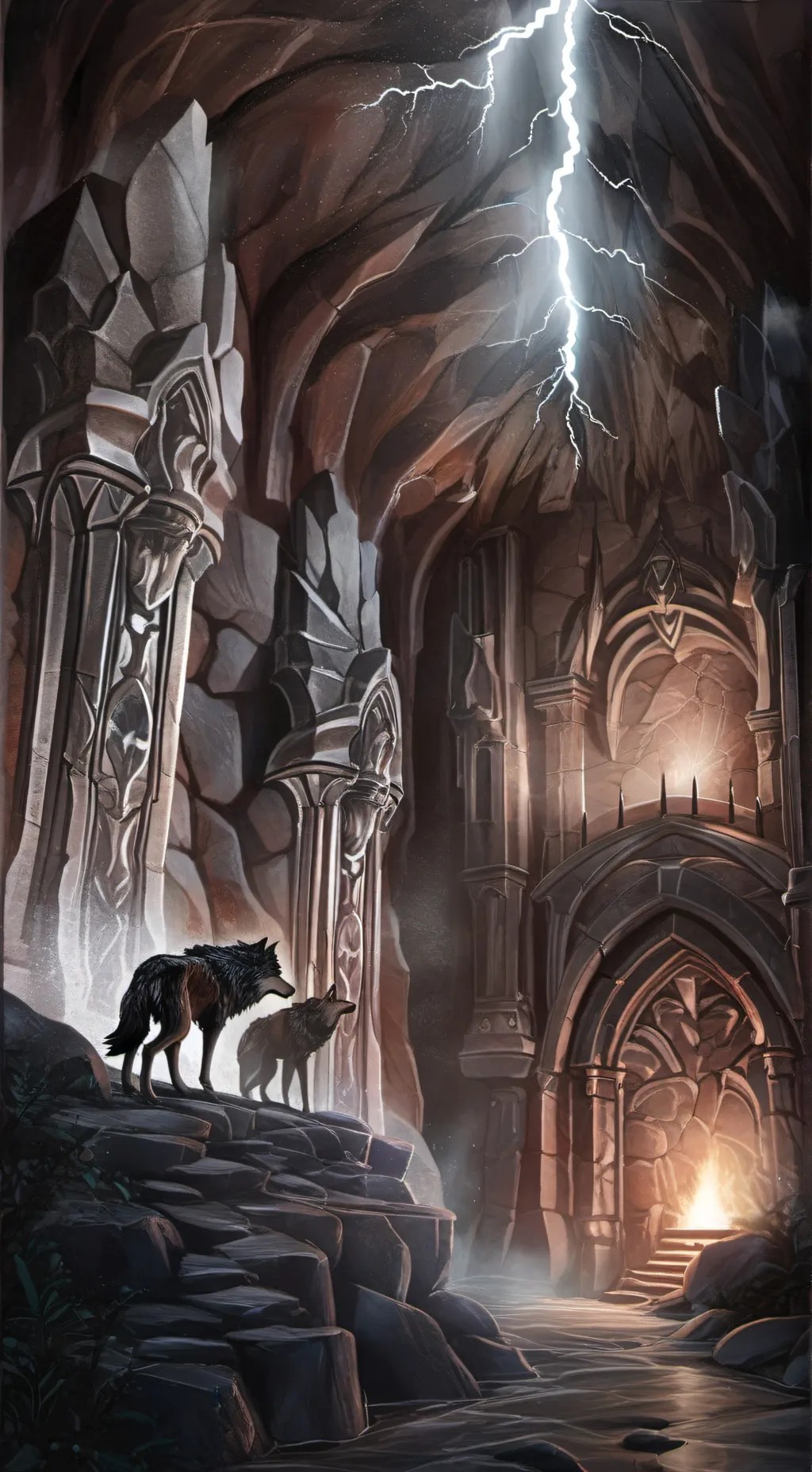Talkie AI - Chat with Wolf’s den.