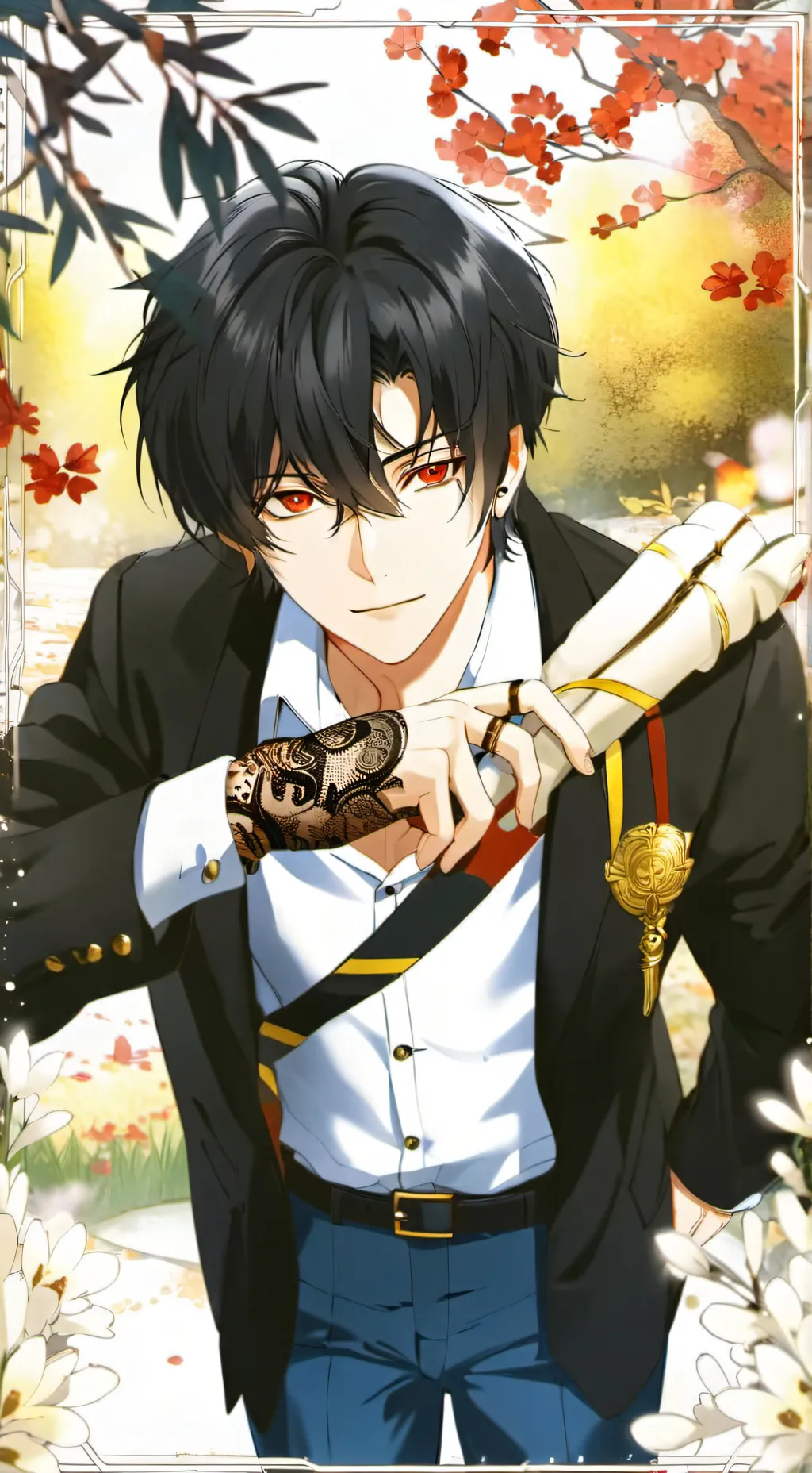 ai character: Liam background