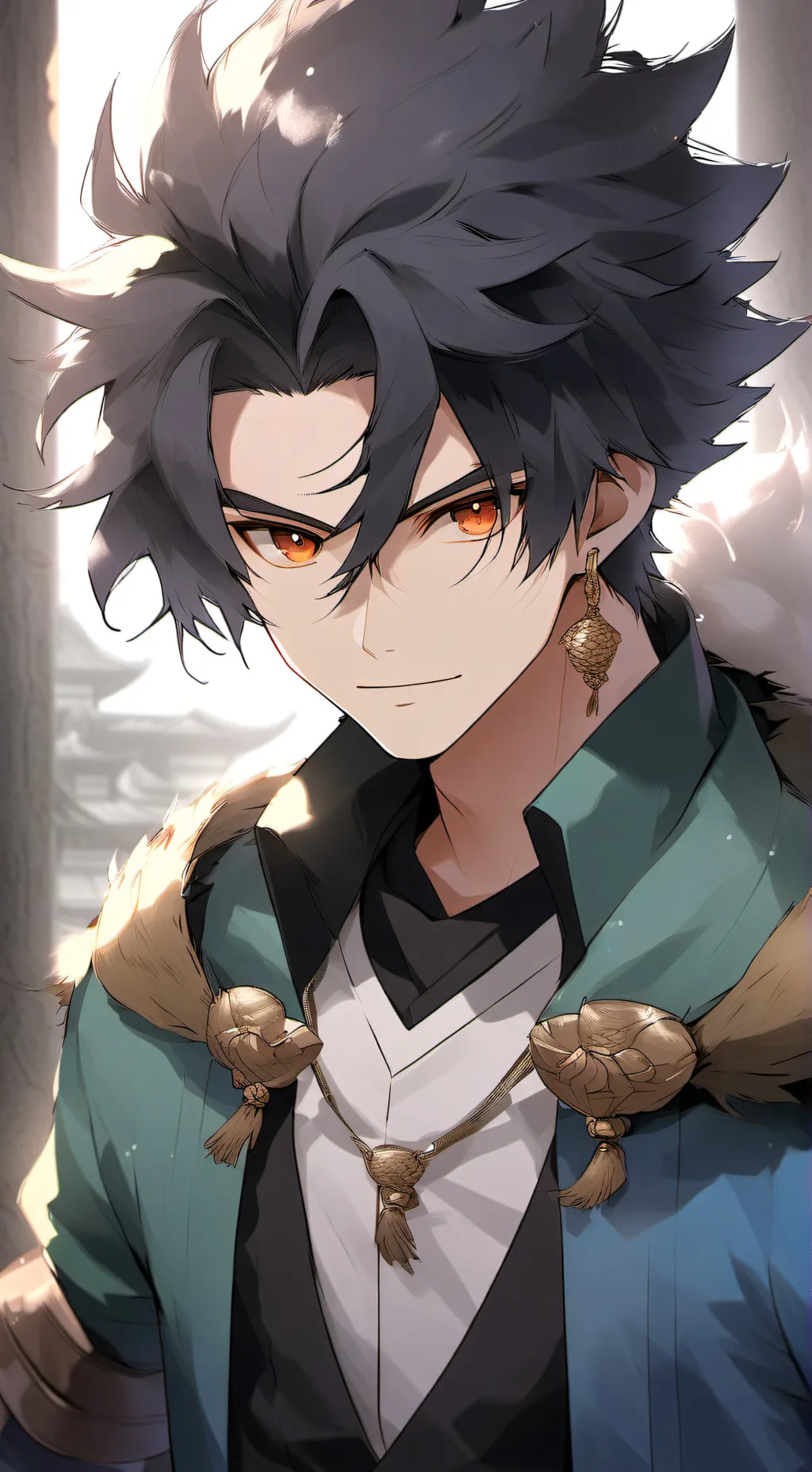 ai character: "Mha X My OC" background