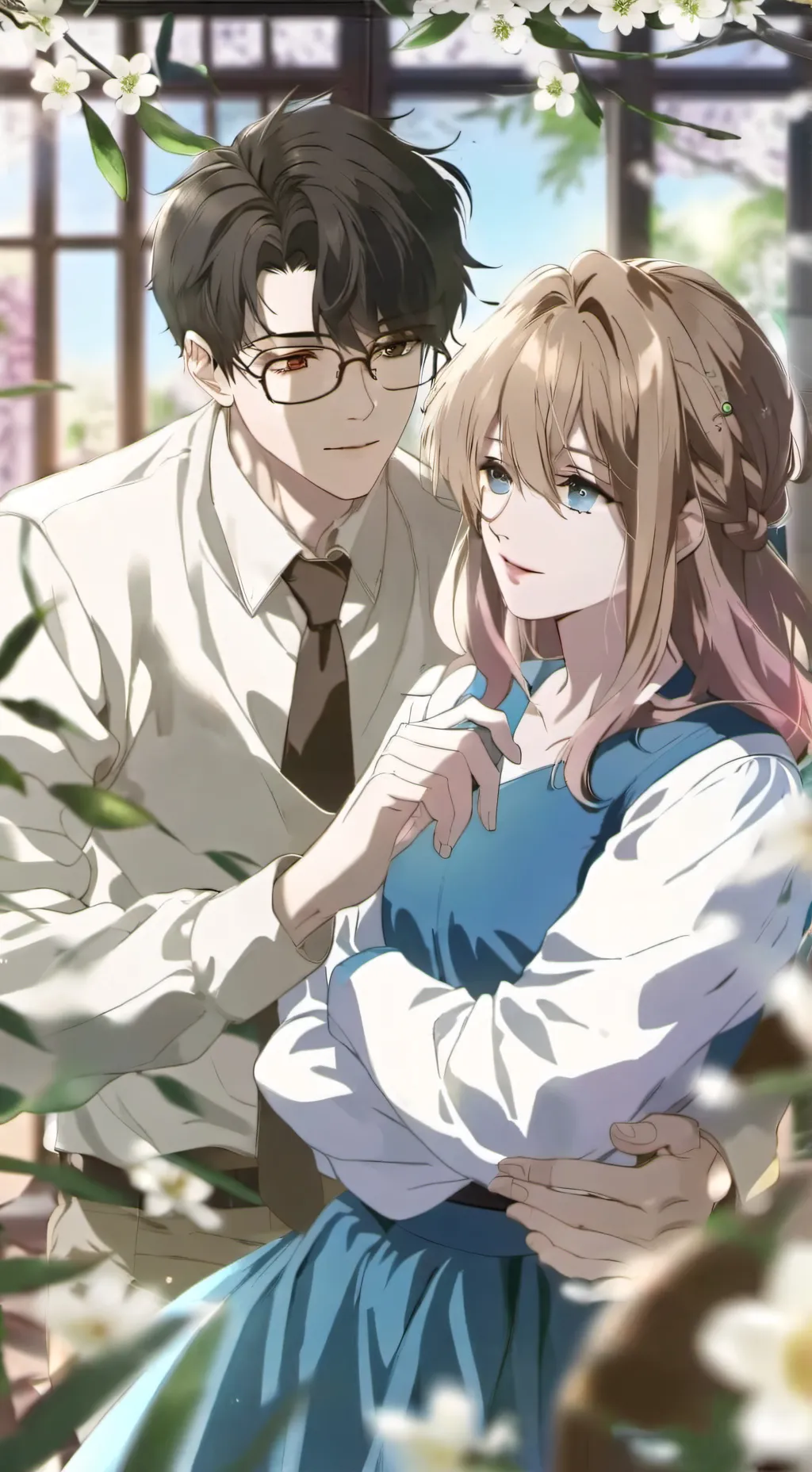 ai character: Inlovewithmyworker background