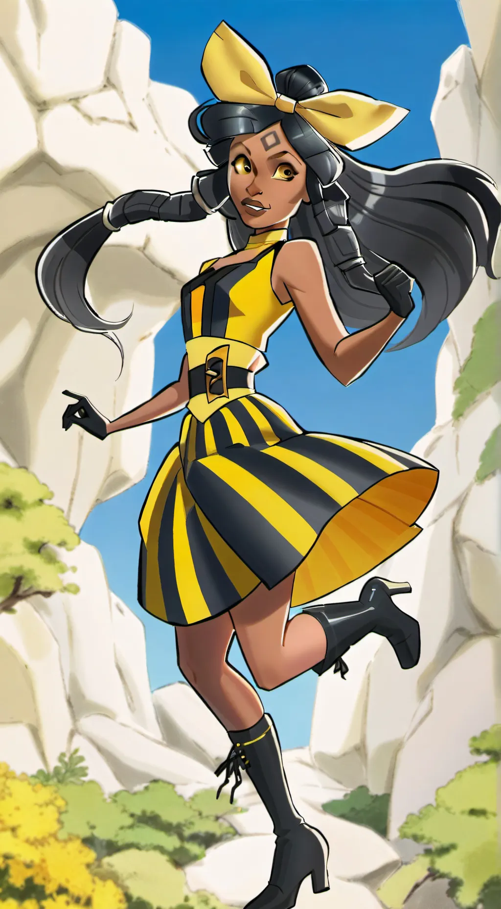 ai character: Honeydancer background